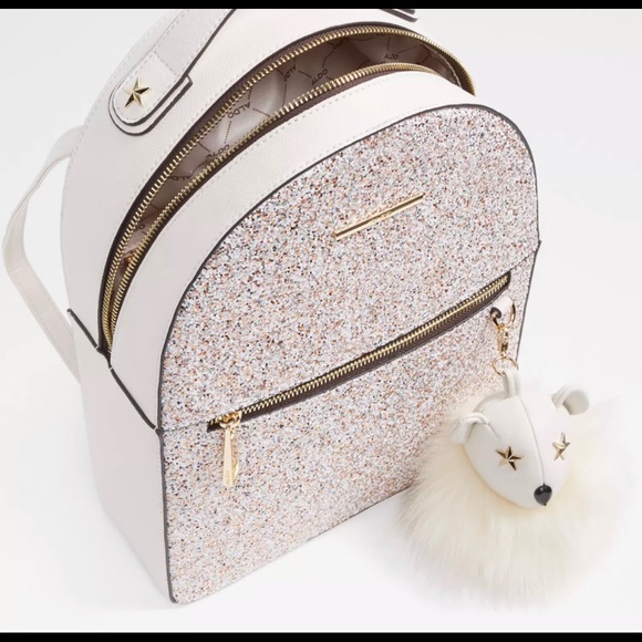 aldo glitter backpack